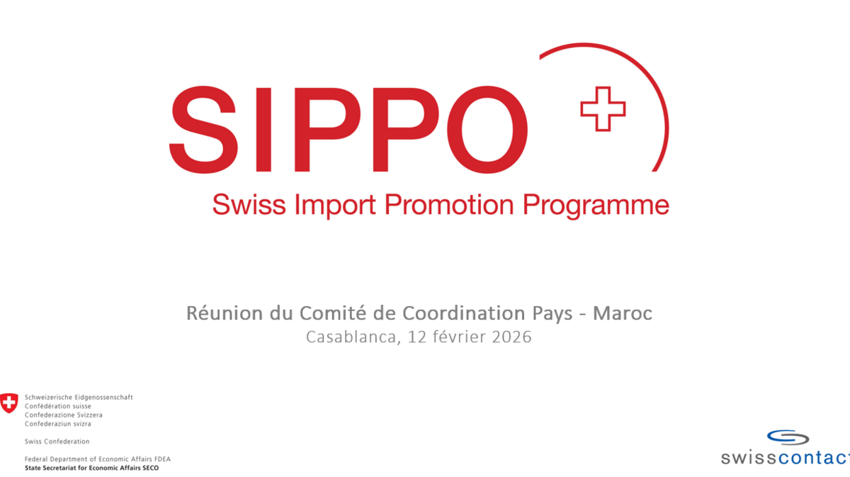 SIPPO Morocco Country Coordination Committee (CCC)